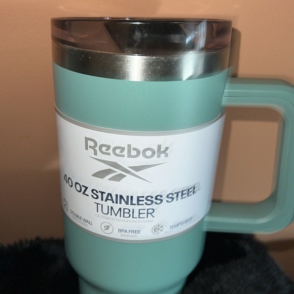 Reebok Stainless Steel Water  Tumbler Bottle 40 0Z - Picture 4 of 8